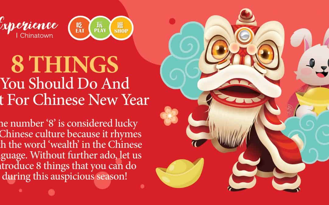 8 Things You Should Do and Get for Chinese New Year