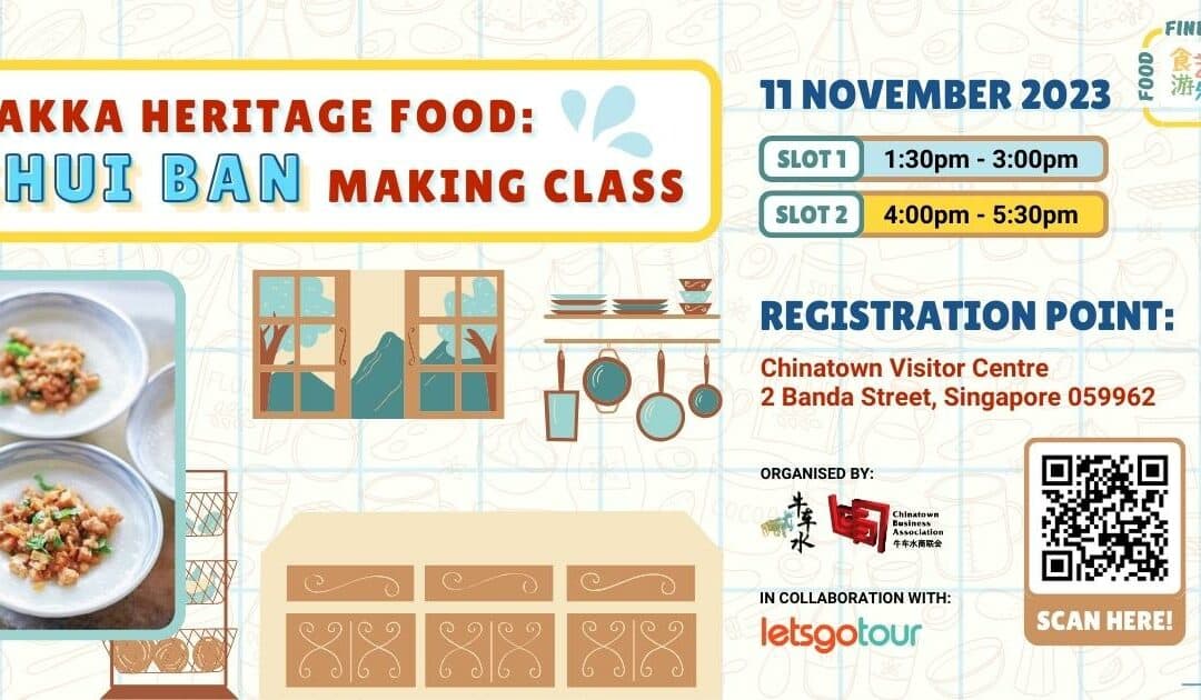 Hakka Heritage Food: Shui Ban Making Class