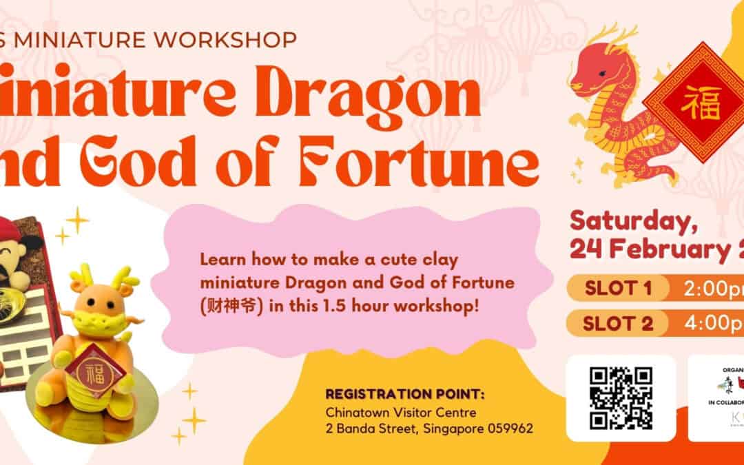 Kin’s Miniature Workshop – Miniature Dragon & God of Fortune