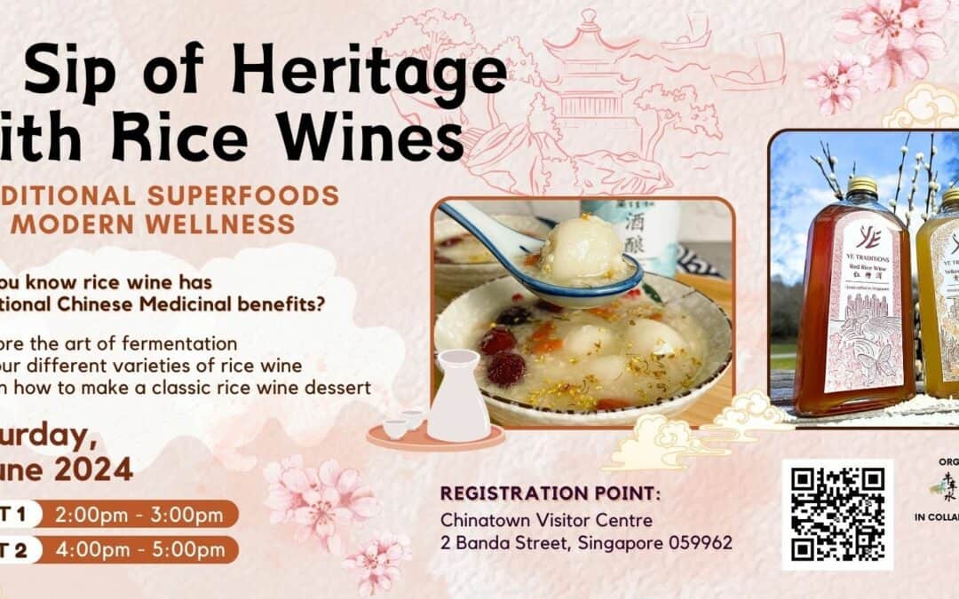Traditional Superfoods for Modern Wellness: A Sip of Heritage with Rice Wines