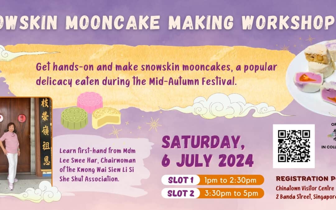 Snow Skin Mooncake Making Workshop