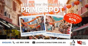 Chinatown Street Market Rental 40% support discount Pagoda Street